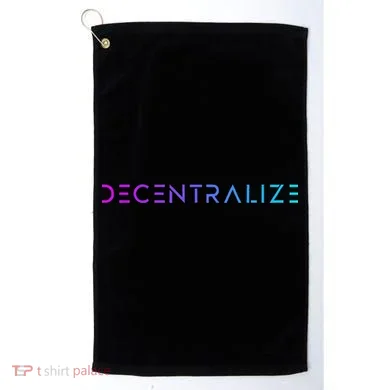 Decentralize Crypto Web3 Blockchain Golf Towel