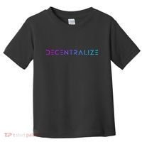 Decentralize Crypto Web3 Blockchain Toddler T-Shirt thumb 0
