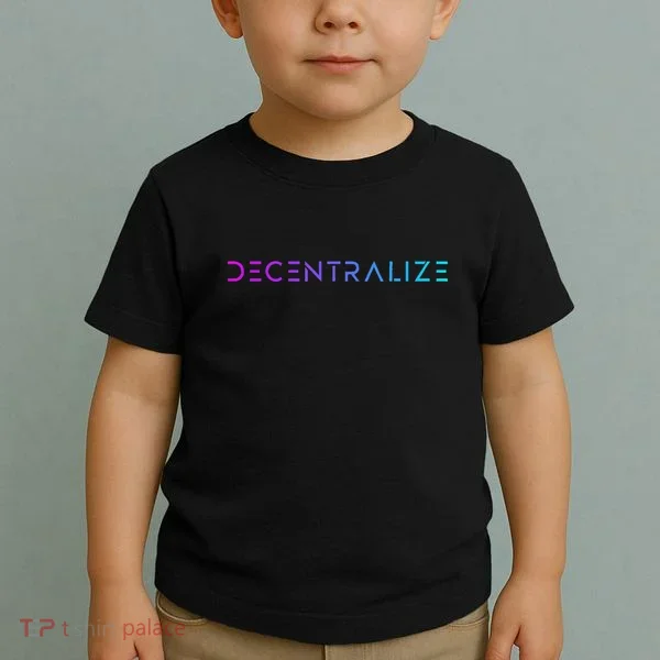 Decentralize Crypto Web3 Blockchain Toddler T-Shirt