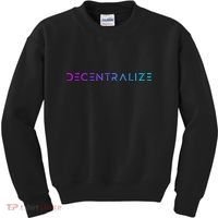 Decentralize Crypto Web3 Blockchain Kids Sweatshirt thumb 0