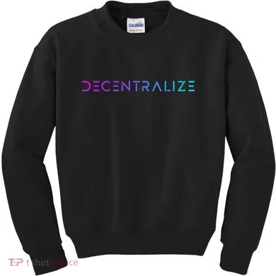 Decentralize Crypto Web3 Blockchain Kids Sweatshirt