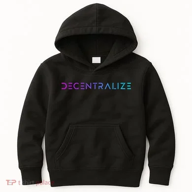 Decentralize Crypto Web3 Blockchain Kids Hoodie