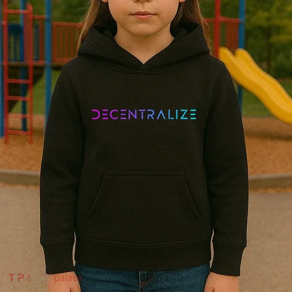 Decentralize Crypto Web3 Blockchain Kids Hoodie