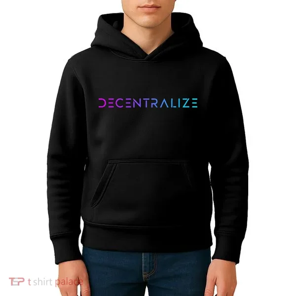 Decentralize Crypto Web3 Blockchain Kids Hoodie