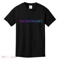 Decentralize Crypto Web3 Blockchain Kids T-Shirt thumb 0