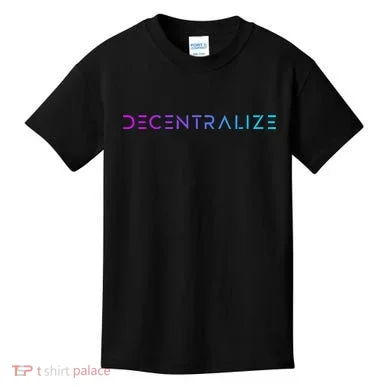Decentralize Crypto Web3 Blockchain Kids T-Shirt