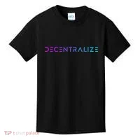 Decentralize Crypto Web3 Blockchain Kids T-Shirt thumb 0