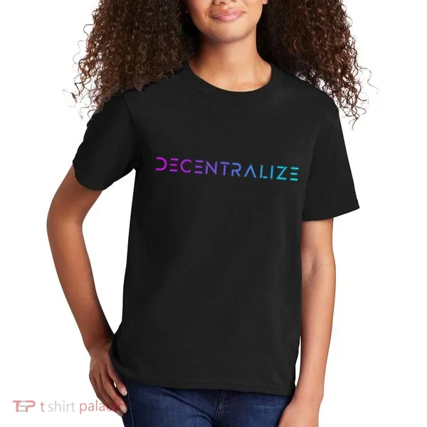 Decentralize Crypto Web3 Blockchain Kids T-Shirt