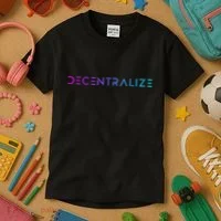 Decentralize Crypto Web3 Blockchain Kids T-Shirt thumb 3