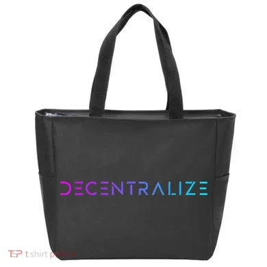 Decentralize Crypto Web3 Blockchain Tote Bag