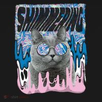 Dazed Cat With Glasses Doggie Tank thumb 4