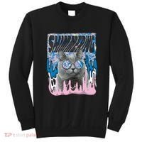 Dazed Cat With Glasses Sweatshirt thumb 0