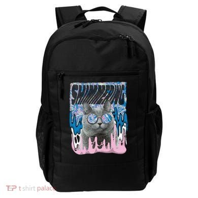 Dazed Cat With Glasses Backpack