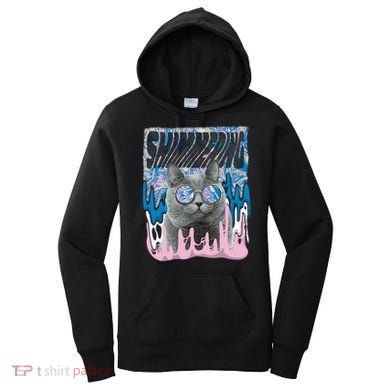 Dazed Cat With Glasses Women's Hoodie