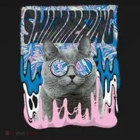 Dazed Cat With Glasses Women's Tank Top thumb 5