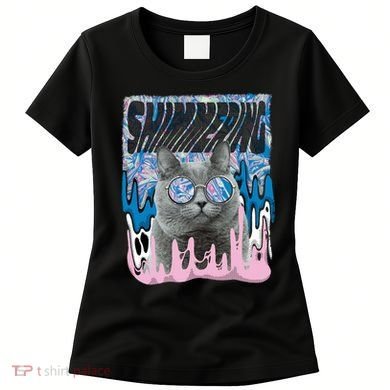 Dazed Cat With Glasses Women's T-Shirt