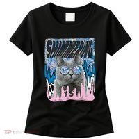 Dazed Cat With Glasses Women's T-Shirt thumb 0