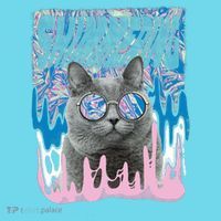 Dazed Cat With Glasses Kids Long Sleeve Shirt thumb 2