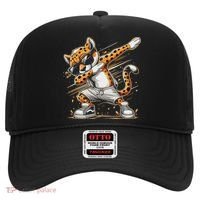Dabbing Cheetah Wear Glasses Cute Funny Cheetah Animal Hat thumb 0