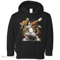 Dabbing Cheetah Wear Glasses Cute Funny Cheetah Animal Toddler Hoodie thumb 0
