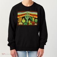 Desert Cactus Western Retro Women's Sweatshirt thumb 0