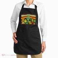 Desert Cactus Western Retro Apron thumb 2
