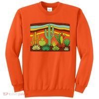 Desert Cactus Western Retro Sweatshirt thumb 0