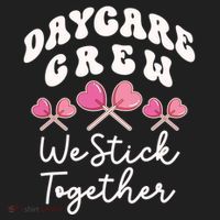 Daycare Crew We Stick Together Daycare Teacher Heart Sucker Cool Gift Beanie thumb 2