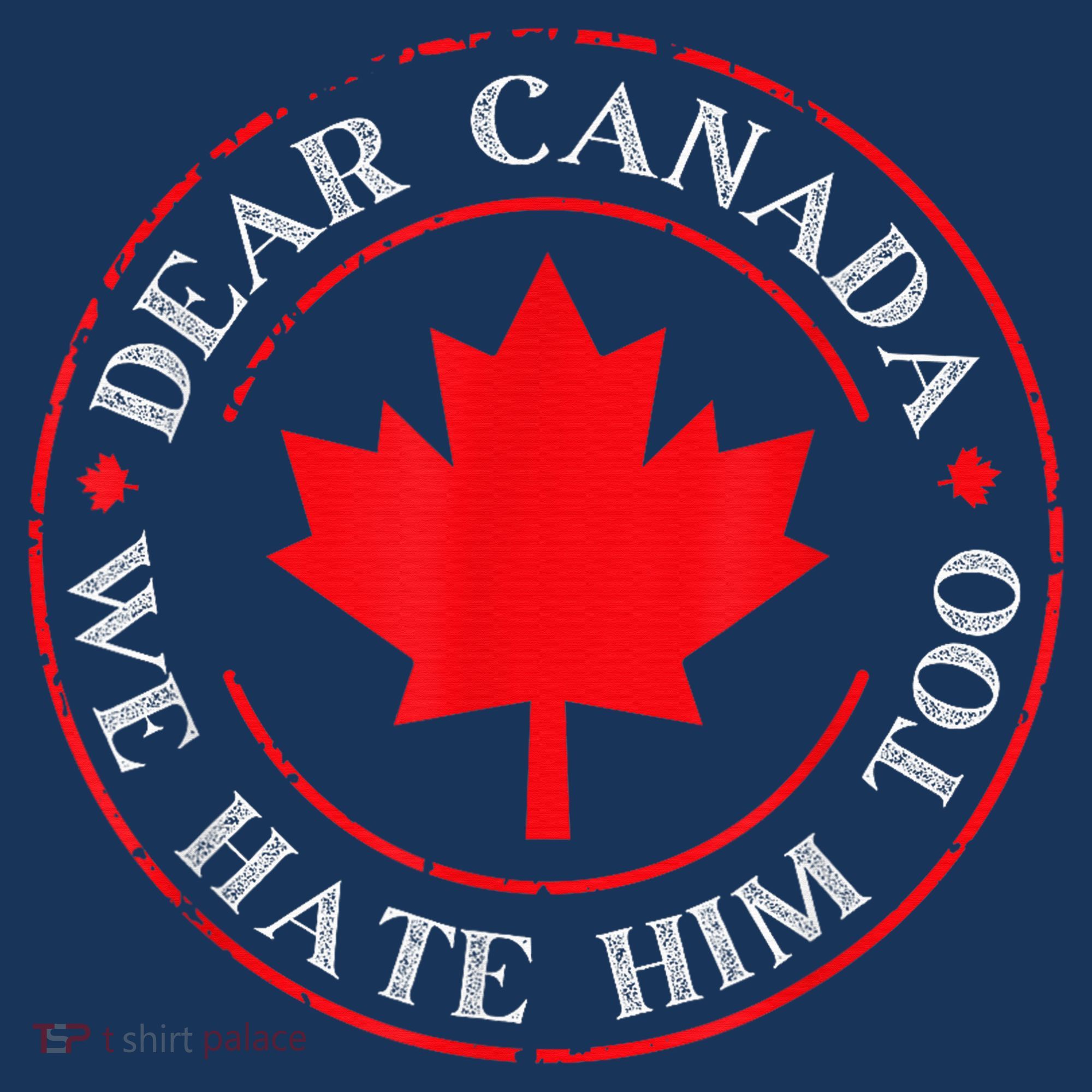 Dear Canada We Hate Him Too Beanie