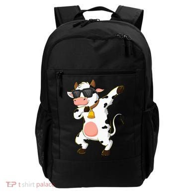 Dabbing Cow Wearing Sunglasses Dab Dance Backpack