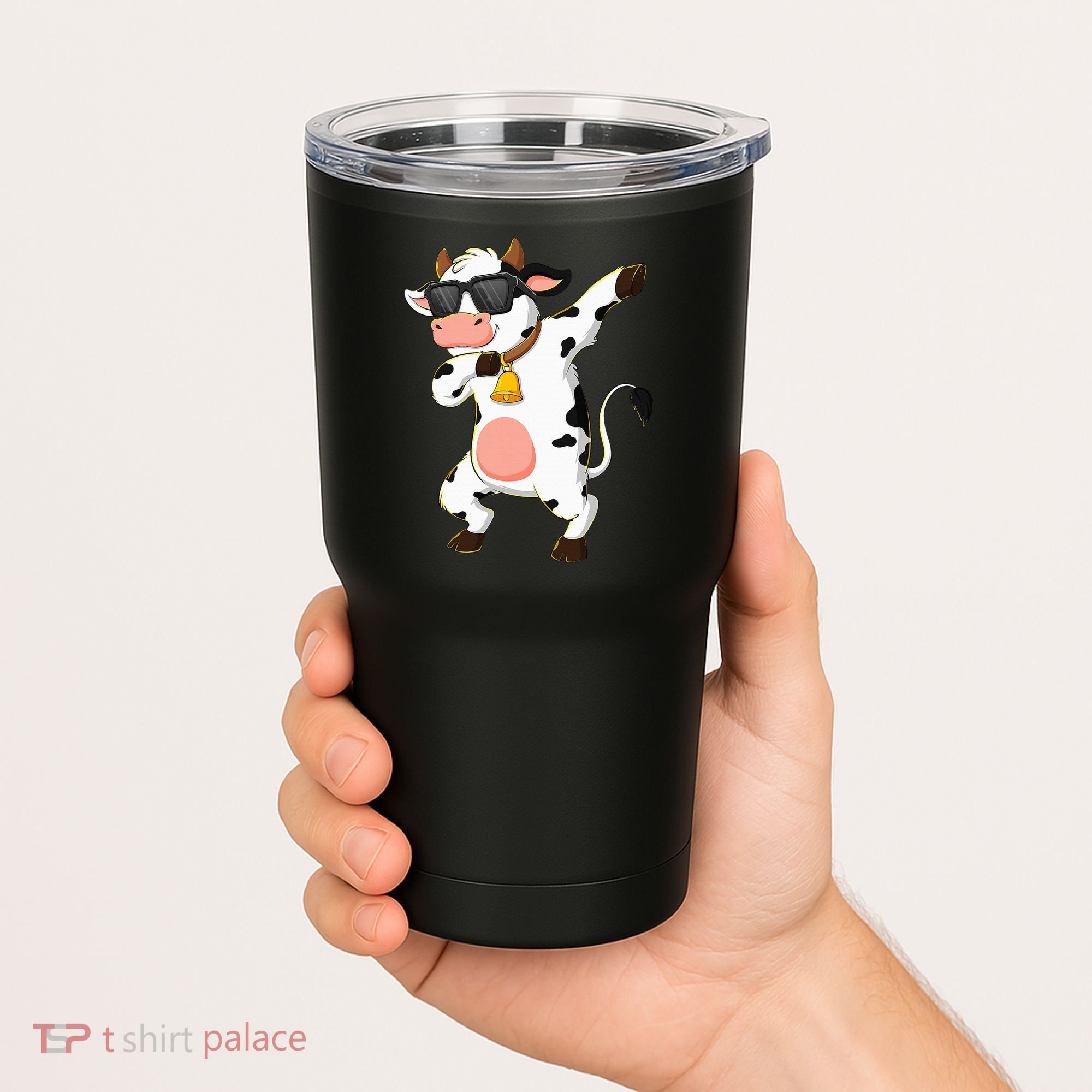 Dabbing Cow Wearing Sunglasses Dab Dance Tumbler