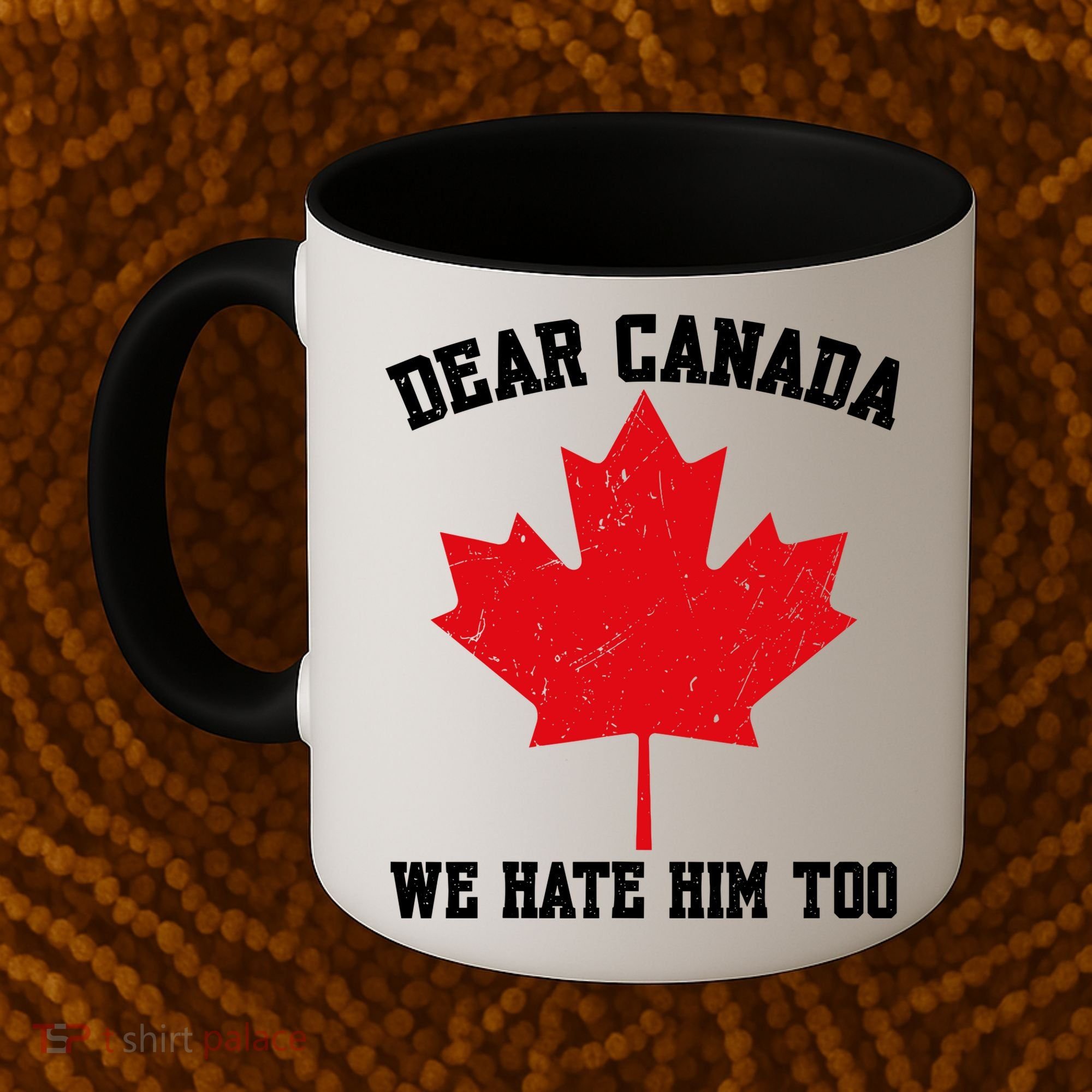 Dear Canada We Hate Him Too Anti Trump Coffee Mug