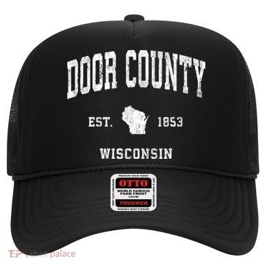 Door County Wisconsin Wi Vintage Athletic Hat