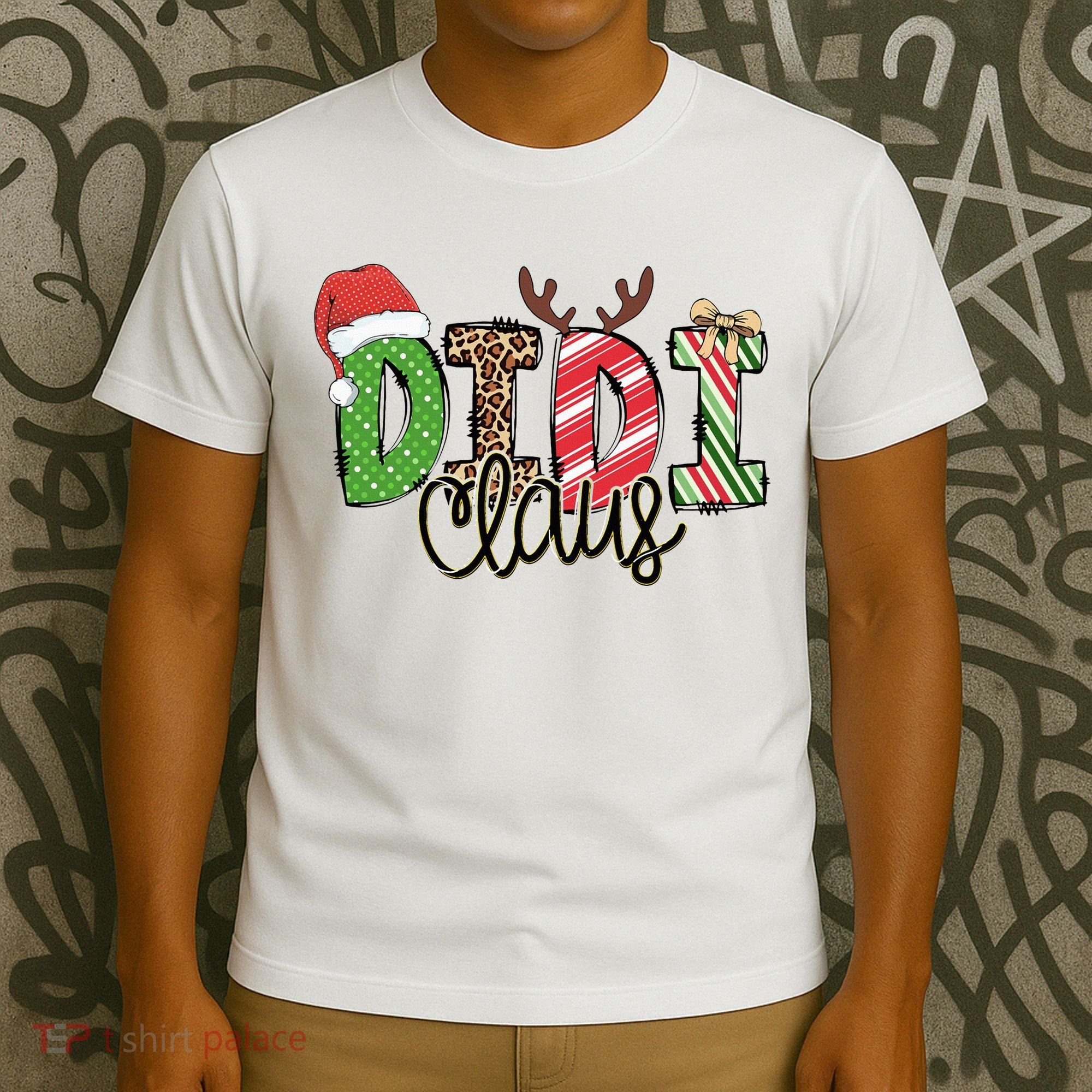 Didi Claus Xmas Happy Family New Santa Claus Christmas  T-Shirt