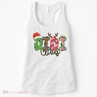 Didi Claus Xmas Happy Family New Santa Claus Christmas  Women's Tank Top thumb 0