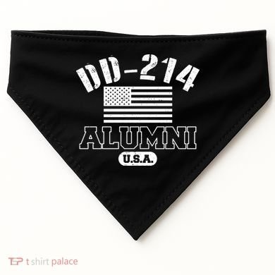 DD 214 Alumni USA USA-Made Doggie Bandana