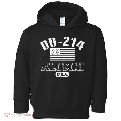 DD 214 Alumni USA Toddler Hoodie