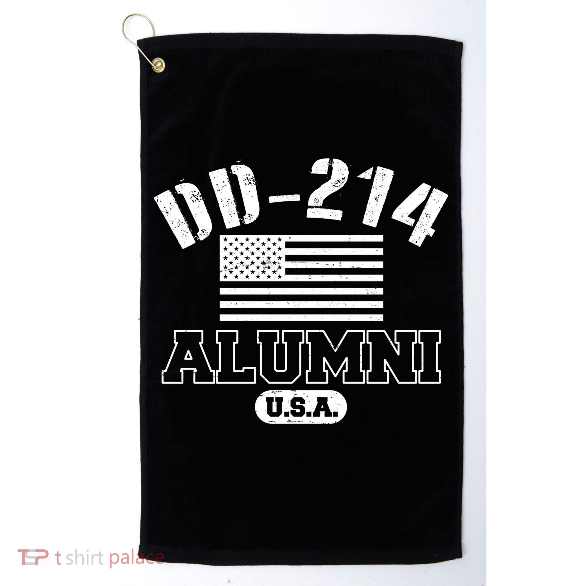 DD 214 Alumni USA Golf Towel