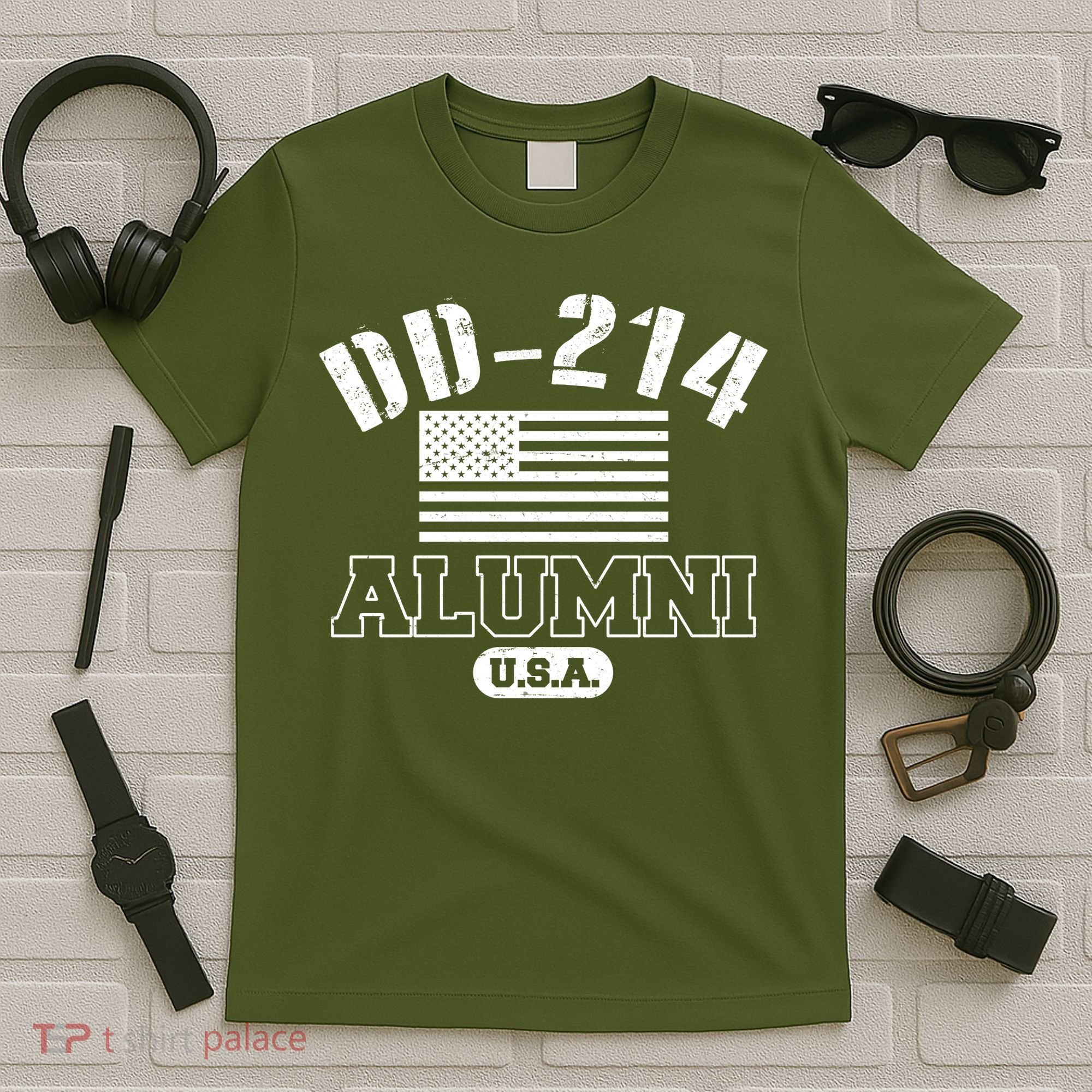 DD 214 Alumni USA T-Shirt