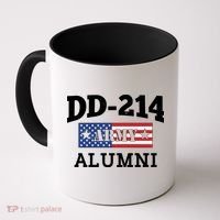 DD-214 Army Alumni US American Flag Coffee Mug thumb 0