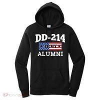 DD-214 Army Alumni US American Flag Women's Hoodie thumb 0