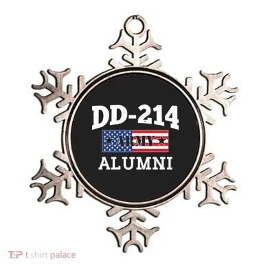 DD-214 Army Alumni US American Flag Ornament