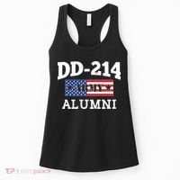 DD-214 Army Alumni US American Flag Women's Tank Top thumb 0