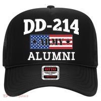 DD-214 Army Alumni US American Flag Hat thumb 0
