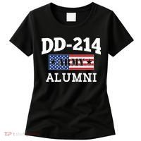 DD-214 Army Alumni US American Flag Women's T-Shirt thumb 0