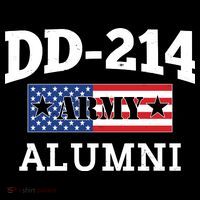 DD-214 Army Alumni US American Flag Kids Sweatshirt thumb 2