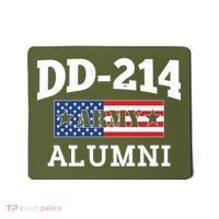 DD-214 Army Alumni US American Flag Mousepad thumb 0