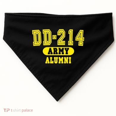 DD-214 US Army Alumni USA-Made Doggie Bandana