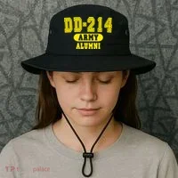 DD-214 US Army Alumni Bucket Hat thumb 3