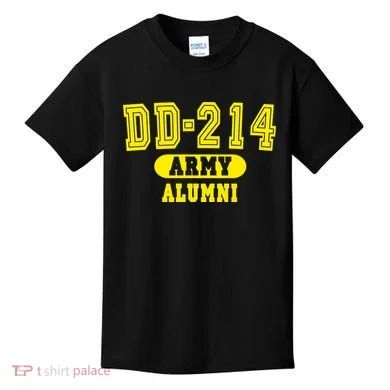 DD-214 US Army Alumni Kids T-Shirt